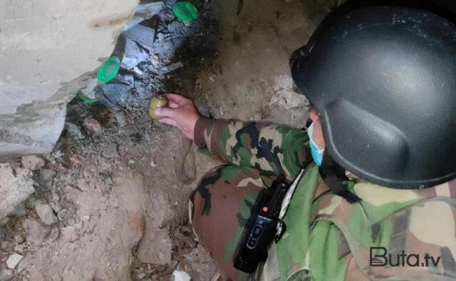  Bakıda avtomat, qumbara və minalar tapıldı - Video  