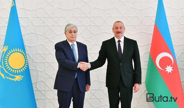  Tokayev Azərbaycana gəldi  