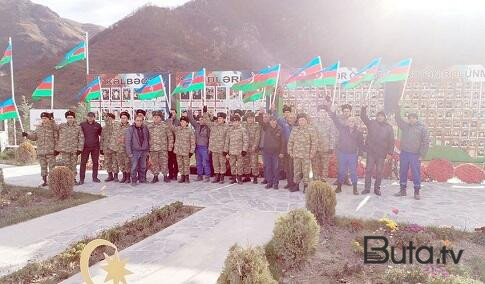  Hərbçilərimiz Kəlbəcərdə şəhər günün belə qeyd etdi - Foto  
