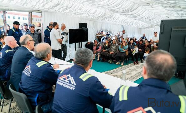  Hökumət komissiyası və bu şirkətin rəhbərliyi Söyüdlüdə... - Foto  