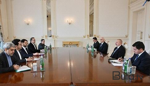  İlham Əliyev iranlı naziri qəbul etdi - Foto  