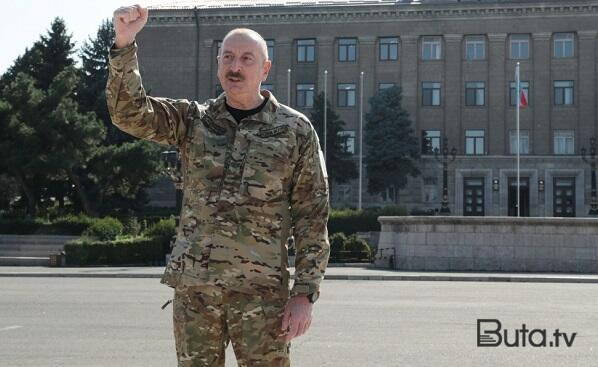  İlham Əliyev Xankəndini gəzdi - VİDEO 