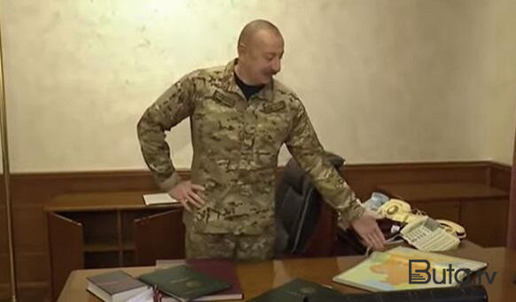  Əliyevin “böyük Ermənistan xəritəsi”nə reaksiyası - Video  