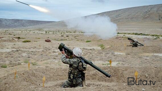  Azərbaycan Ordusunda döyüş hazırlığı üzrə yarışlar - Foto  