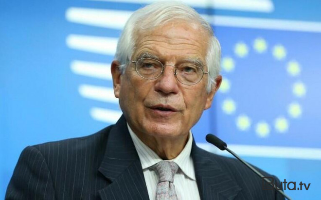  Borrell Gürcüstana gəlir  