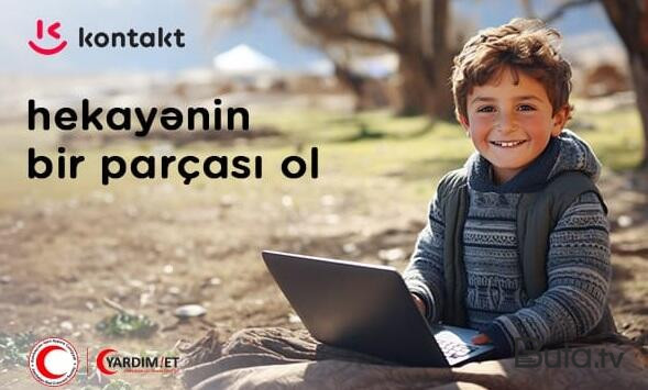  “Kontakt” bu məktəbliləri notbuklarla sevindirəcək  
