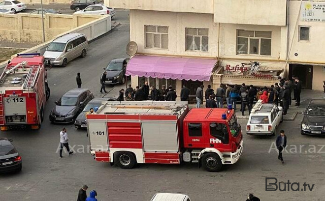  Bakıda inzibati binada yanğın: 50 nəfər təxliyə olundu  