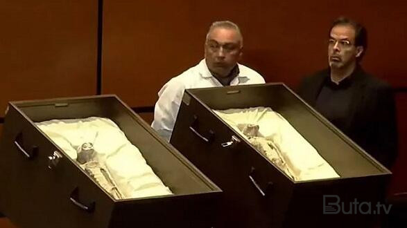  Yadplanetlilərin cəsədləri ictimaiyyətə təqdim edildi - Video  