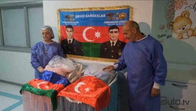  İki oğlunu şəhid vermişdi, əkiz övladları oldu - Foto  