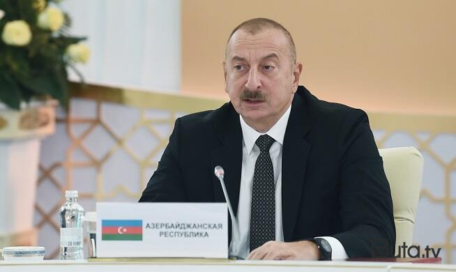  İlham Əliyev bu iclasın iştirakçılarına müraciət etdi  