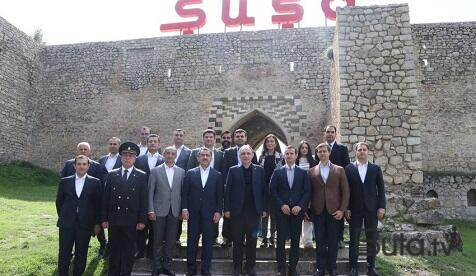  Xarici ölkələrin baş prokurorları Şuşada - Foto  