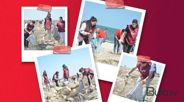  Qırmızı Ürəklər Fondu “Xəzəri Qoruyaq” aksiyasında iştirak etdi  