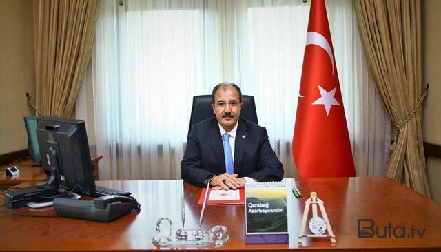  Cahid Bağçı şəhid polisin yas mərasimində - FOTO 