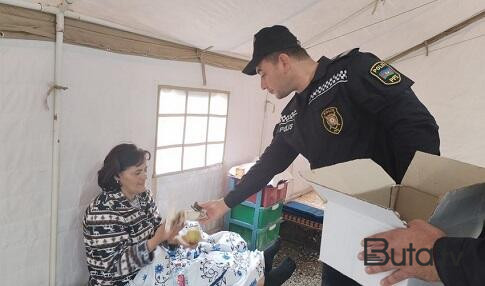  FHN erməniəsilli əhali üçün çadırlar qurdu - Foto  