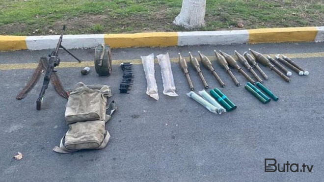  Qarabağda separatçılar silahları təhvil verdi - Foto  