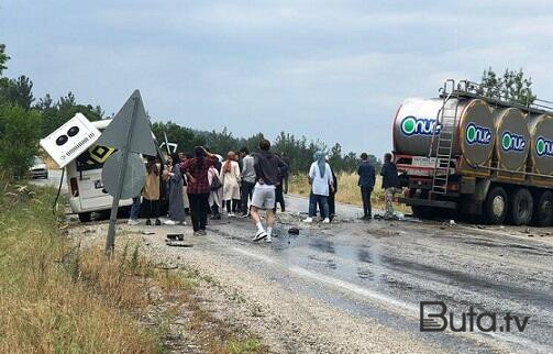  Türkiyədə avtobus qəzası: 3 ölü, 22 yaralı...  