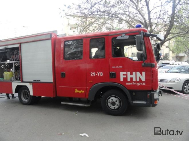 FHN 11 yanğınsöndürmə maşını Xankəndiyə göndərildi  