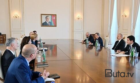  İlham Əliyev ABŞ nümayəndə heyətini qəbul etdi  