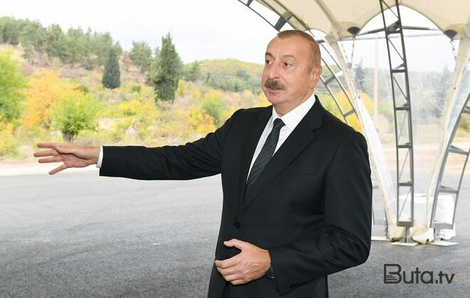 Prezident Zəngilana getdi  