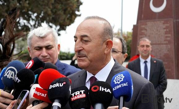  Fransaya demişik ki, Azərbaycan... - Çavuşoğlu  