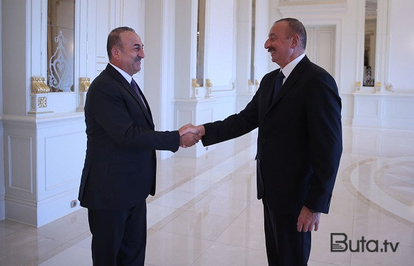  İlham Əliyev Mövlud Çavuşoğlunu qəbul etdi  