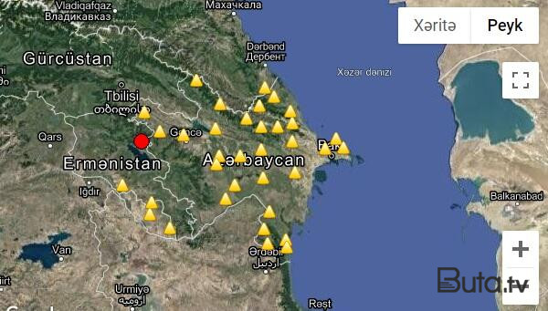  Ermənistanda zəlzələ baş verdi  