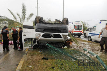  Gürcüstanda ağır qəza: 10 turist xəsarət aldı  