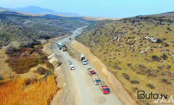  Qarabağda bu yolun inşasına başlanıldı - Foto  