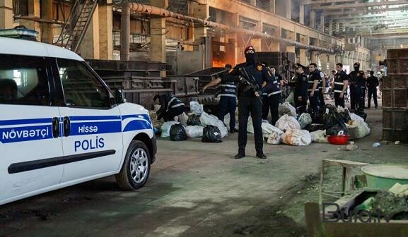  Bu zavodun ərazisində 2 ton narkotik məhv edildi - Video  