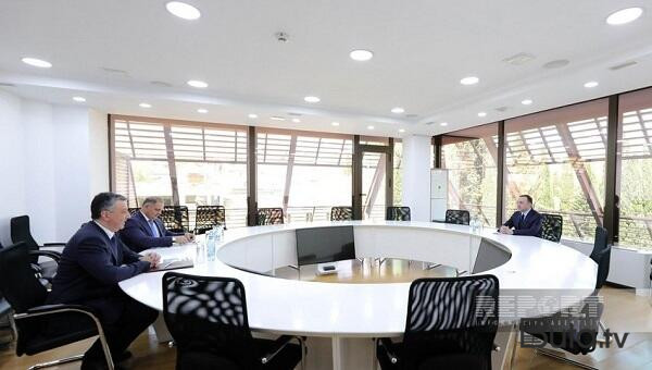  Qaribaşvili səfirimizlə görüşdü - Foto  