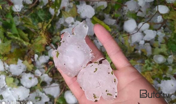  Oğuzda son 50 ilin ən güclü dolusu - Video  