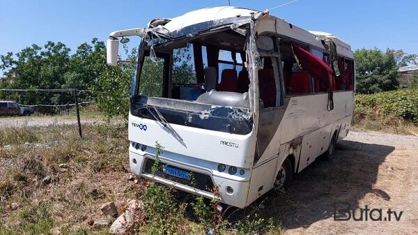  Bakı-Sumqayıt yolunda 2 avtobus toqquşdu: yaralılar var  