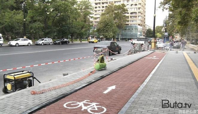  Bu küçələrdə mikromobil üçün yeni zolaqlar salınır  