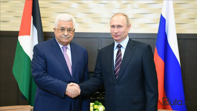  Putinlə Mahmud Abbas arasında görüş başladı  