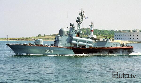  Rusiyanın raket kateri batırıldı - Video  