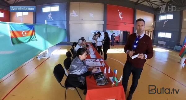  Rusiya kanalının Azərbaycandakı seçkilərdən reportajı  