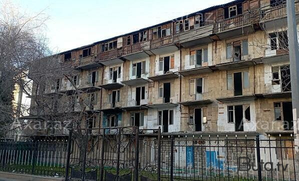  ATU-nun xaraba qalan yataqxanası - Foto  