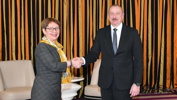  Basso müraciət etdi, Əliyev onunla görüşdü - Foto  