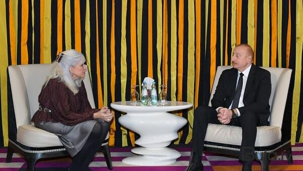  Prezident Münhendə Okonnorla bir araya gəldi - Foto  