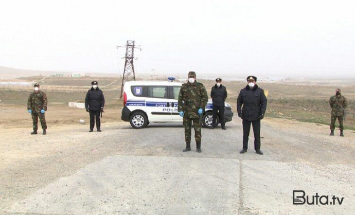  Rusiya ilə sərhəd rayonlarda polis postları quruldu - Video  
