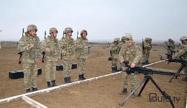  Hərbi vəzifəlilərin təlim toplanışları – Yeni video  