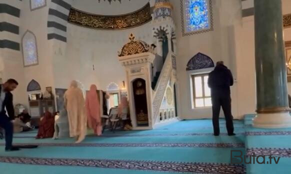  Məsciddə toy mərasimi keçirildi - Video  