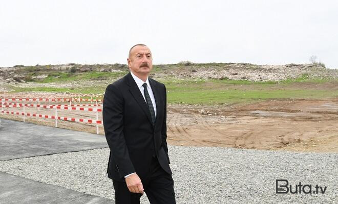  İlham Əliyev Xocalıya getdi  