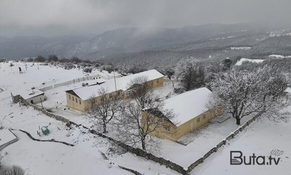  DSX-nin əsaslı təmir edilən sərhəd zastavası - Foto  