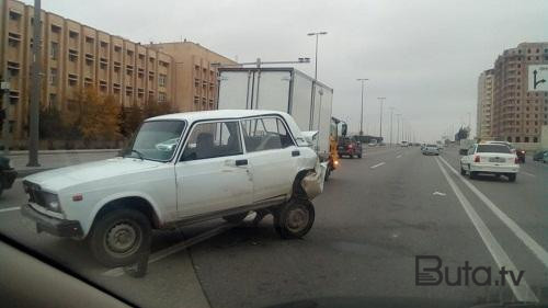  Cəlilabadda ağır qəza: yaralılar var  