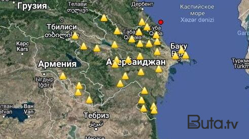  Azərbaycanda zəlzələ oldu  