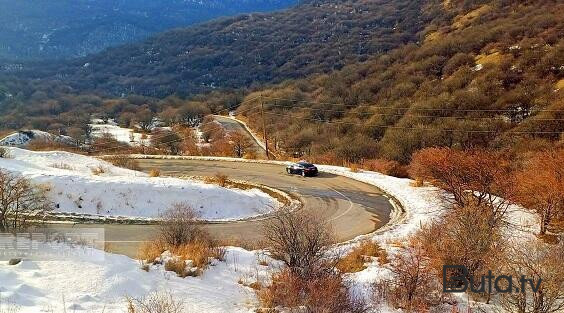  Batabatın donmuş gölləri və qış mənzərəsi - Foto  