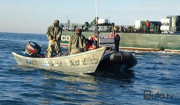  DSX dənizdə batmaqda olan balıqçıları xilas etdi - Foto  