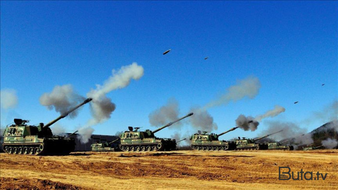  Pxenyan Sarı dənizdə yenidən təlimlər keçirir  