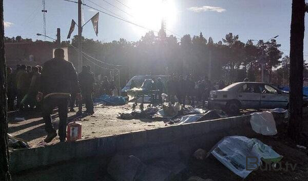  Süleymaninin anım mərasimində 64 bomba partlamalı idi  